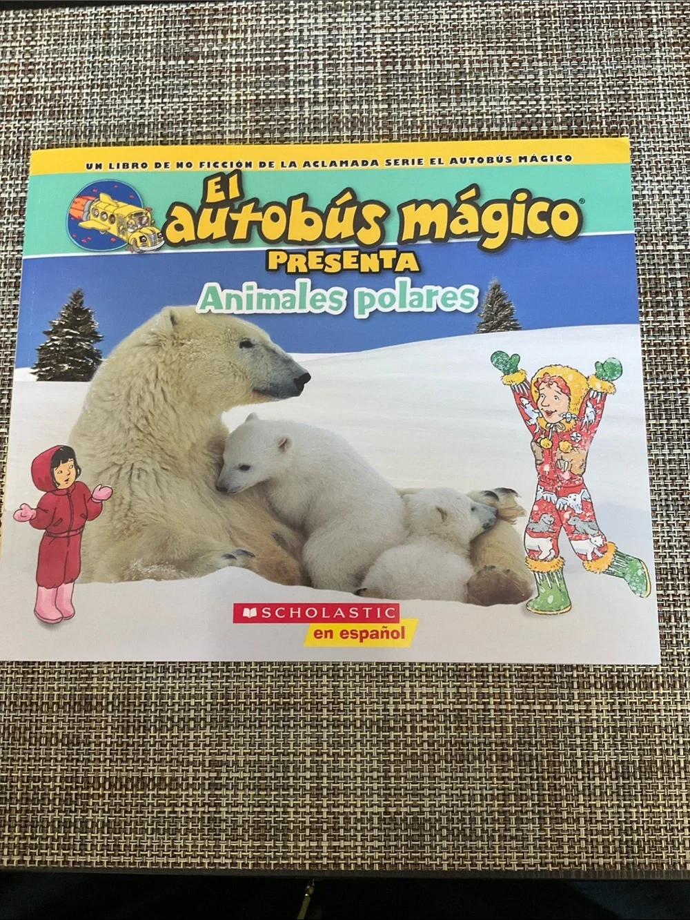 Scholastic El autobús mágico - 2 children’s books, Spanish.